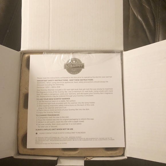 Rustic Sunflower Warmer from Scentsy - Picture 4 of 5